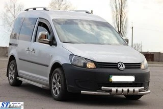 Передній вус Shark ST015 (нерж) для Volkswagen Caddy 2010-2015 рр