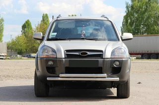 Передній захист ST014 (нерж.) для Hyundai Tucson JM 2004- рр