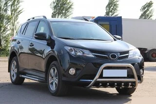 Кенгурятник WT003 (нерж) для Toyota Rav 4 2013-2018 рр