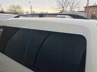 Рейлінги чорні Станд. база, Металеві ніжки для Volkswagen Caddy 2015-2020 рр