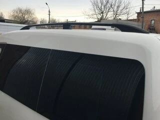 Рейлінги чорні Станд. база, Металеві ніжки для Volkswagen Caddy 2015-2020 рр