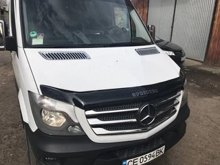 Накладка на охолодження (2 шт., ABS) для Mercedes Sprinter W906 2006-2018 рр