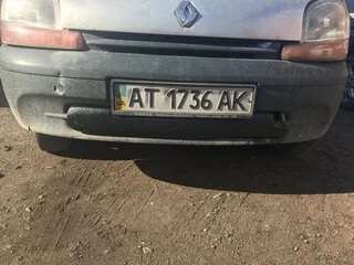 Зимова решітка нижня (1998-2003) Матова для Renault Kangoo рр