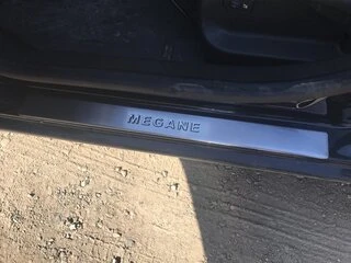 Накладки на пороги OmsaLine (4 шт, нерж) для Renault Megane III 2009-2016 рр