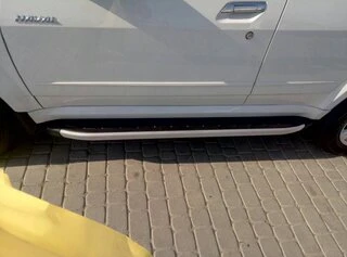 Бокові пороги Fullmond (2 шт., Алюміній) для GreatWall Haval/Hover H3