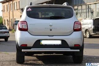 Задня дуга AK002 (нерж) для Dacia Sandero 2013-2020 рр