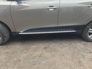Бокові пороги Niken-BMW-Style (2 шт, пластик) для Hyundai IX-35 2010-2015 рр