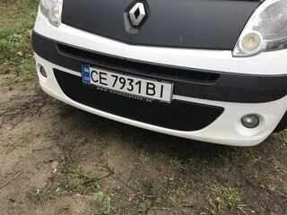 Зимова нижня решітка (2008-2013) Матова для Renault Kangoo рр