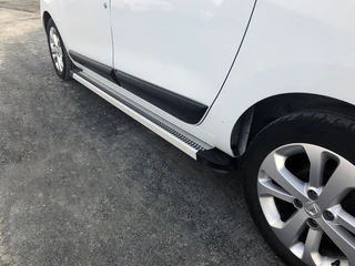 Бокові пороги Maya V2 (2 шт., алюміній) для Dacia Lodgy 2012-2022 рр