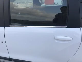 Окантовка вікон (4 шт., нерж.) Carmos - Турецька сталь для Renault Lodgy 2013-2022 рр