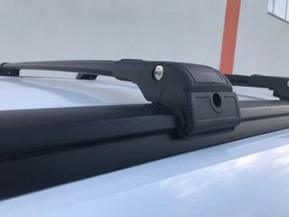 Поперечки під ключ (2 шт) Сірий для Dacia Lodgy 2012-2022 рр