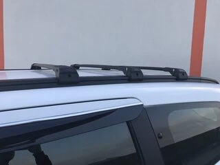 Поперечки під ключ (2 шт) Чорний для Renault Lodgy 2013-2022 рр