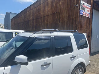 Перемички на оригінальні рейлінги (2 шт) чорні для Land Rover Discovery IV