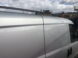 рейлінги чорні Maxi, Пластикові ніжки для Fiat Doblo II 2010-2022 рр