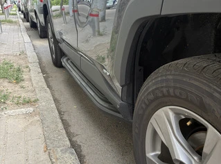 Бокові пороги OEM V2B (2 шт, алюміній) для Toyota Rav 4 2019- рр