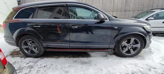 Бокові пороги Maya Red (2 шт., алюміній) для Ауди Q7 2005-2015 рр