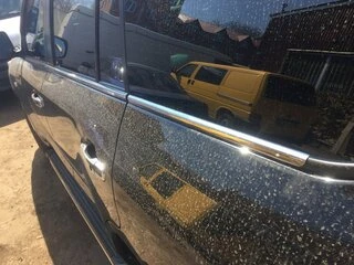 Молдинг скла (6 шт, нерж) Carmos - Турецька сталь для Toyota Land Cruiser 200