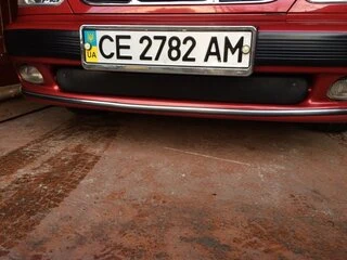 Зимова накладка на решітку (нижня) Глянцева для Daewoo Lanos