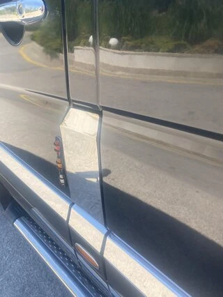 Накладка на бак (нерж) Carmos - Турецька сталь для Mercedes Sprinter W906 2006-2018 рр