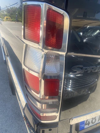 Накладки на стопи (2 шт, нерж.) для Mercedes Sprinter W906 2006-2018 рр