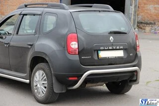 Задня дуга скоба (нерж.) для Dacia Duster 2008-2018 рр