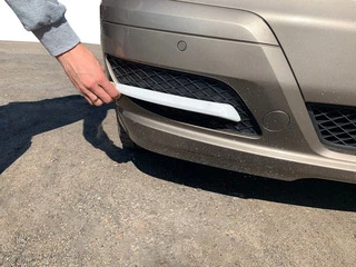 Війки в бампер (під фарбування) для Mercedes Viano 2004-2014 рр