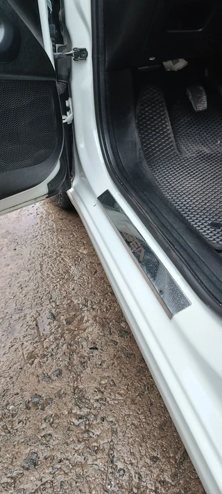 Накладки на пороги Carmos V1 Aegea (4 шт, нерж) для Fiat Tipo 2016- рр