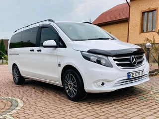 Дефлектор капоту EuroCap для Mercedes Vito / V-class W447 2014- рр