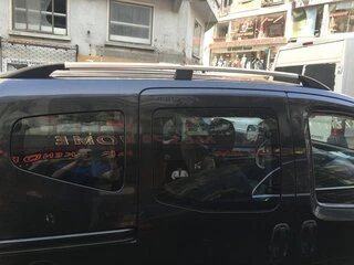 Рейлінги, колір Хром Металеві ніжки для Fiat Fiorino/Qubo