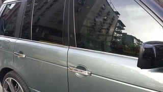 Окантовка стекол (6 шт, нерж) для Range Rover III L322 2002-2012 рр