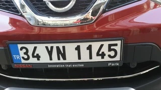 Накладка на передній бампер (2014-2017, нерж) Carmos - Турецька сталь для Nissan Qashqai рр