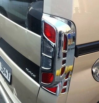 Накладка на стопи з вигином (2 шт, пласт) для Citroen Nemo