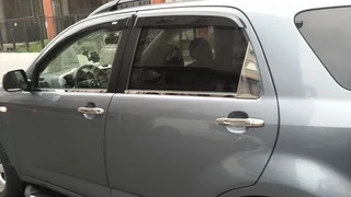 накладка на ветровічок (2 шт, нерж) для Daihatsu Terios 2006- рр