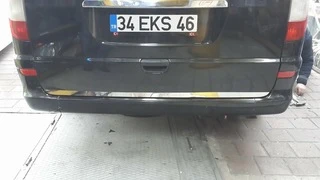 Кант на кришку багажника (нерж) для Mercedes Vito W639 2004-2014 рр