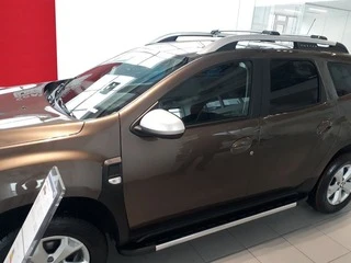 Бокові пороги Duru (2 шт, алюміній ) для Renault Duster 2018-2024 рр