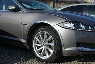 Накладки на арки (4 шт, нерж) для Jaguar XF 2009-2016 рр