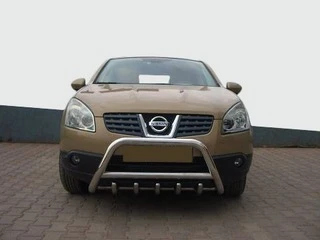 Кенгурятник WT003 (нерж.) 60 мм для Nissan Qashqai 2007-2010 рр