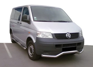 Нижня губа хвиля ST007 (нерж) для Volkswagen T5 Transporter 2003-2010 рр