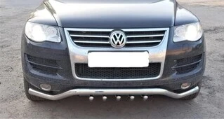 кенгурятник ST028 для Volkswagen Touareg 2002-2010 рр