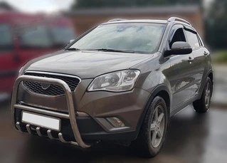 Кенгурятник F1-40 (нерж.) для SsangYong Korando 2010-2019 рр