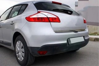 Кромка багажника (HB, нерж.) для Renault Megane III 2009-2016 рр