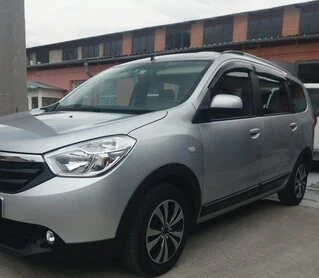 Накладки на арки (4 шт, чорні) для Renault Lodgy 2013-2022 рр