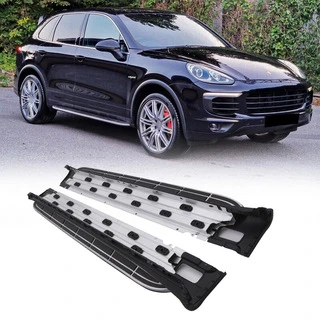 Бокові підніжки OEM (2 шт., Алюміній) для Porsche Cayenne 2010-2017 рр