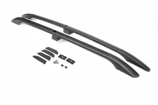 Рейлінги Чорні (Для Express) Металева ніжка для Renault Kangoo/Express 2021- рр