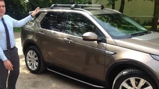 Бокові пороги OEM V1 (2 шт, алюм.) для Land Rover Discovery Sport