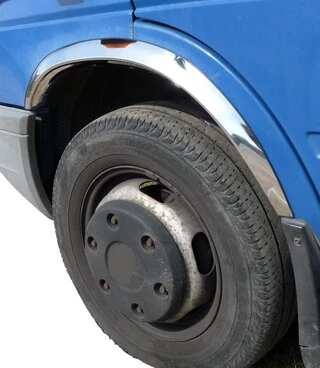 Накладки на арки (4 шт, нерж) для Mercedes Sprinter W901/902/903/904/905 1995-2006 рр