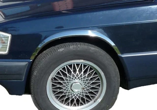 Накладки на арки 1988-1993 (4 шт, нерж) для Mercedes W201 (190)