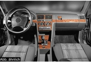 Накладки на панель (1993-1995) Дерево для Mercedes C-class W202 рр