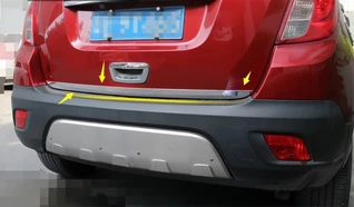 Кромка багажника (нерж.) Carmos - Турецька сталь для Opel Mokka 2012-2021 рр