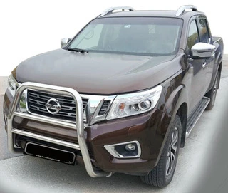 Кенгурятник WT005 (нерж) для Nissan Navara/NP300 2016- рр